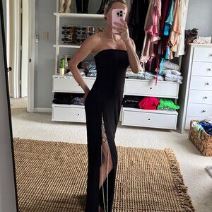 Meshki Black Maxi Dress